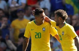 Neymar Main & Cetak Gol, Brasil vs Kroasia Skor 2-0