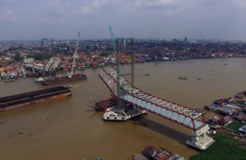 Jembatan Musi IV Beroperasi Juli 2018