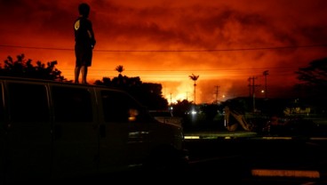 ERUPSI KILAUEA: Jumlah Rumah Rusak Akibat Aliran Lava Terus Bertambah