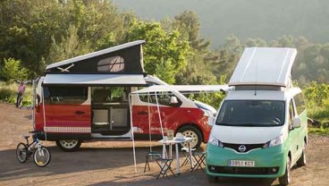 Nissan Luncurkan 2 Van Camper: Asyik Untuk Tamasya Nyaman Dibuat Kamar Tidur