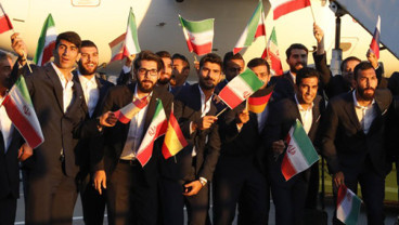 Piala Dunia 2018, Timnas Iran Pertama Tiba di Rusia