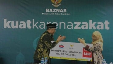 Ufia Tirta Mulia Donasikan Dana Pelanggan