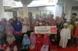 PT Jamkrindo Syariah Salurkan Zakat Perusahaan Rp100 Juta