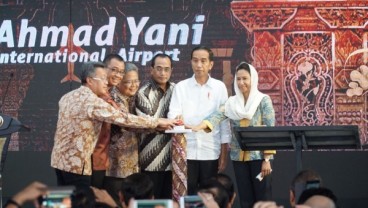 Presiden Jokowi Resmikan Terminal Baru Bandara Ahmad Yani Semarang