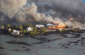 ERUPSI GUNUNG KILAUEA: Lava Rusak Sekitar 600 Rumah di Hawaii