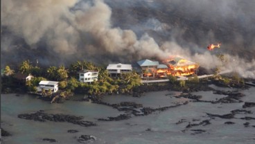 ERUPSI GUNUNG KILAUEA: Lava Rusak Sekitar 600 Rumah di Hawaii