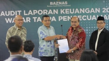 Baznas Raih Predikat Wajar Tanpa Pengecualian