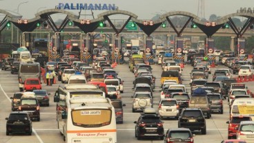 MUDIK LEBARAN 2018: Arus Kendaraan di Gerbang Tol Cikarang Utama Turun 5%