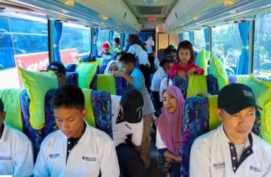 LEBARAN 2018: Bulog Berangkatkan 1.200 Pemudik Gratis