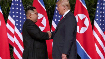 KTT AS-Korut: Trump Sebut Pertemuan Berjalan Sangat Baik, Kim Jong-un Bilang Seperti Film Fiksi Ilmiah