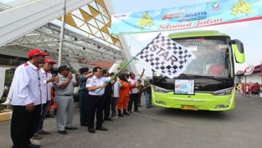 MUDIK LEBARAN 2018: JSMR Berangkatkan 2.100 Pemudik