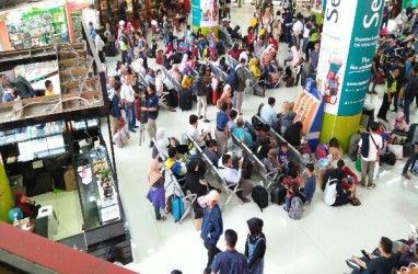 MUDIK LEBARAN 2018: Total Penumpang di Stasiun Gambir Sepekan Terakhir Capai 138.877