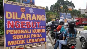 MUDIK LEBARAN 2018: Jalur Puncak-Cianjur Lancar  