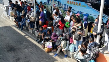 73.515 Pemudik Berangkat dari Terminal Purabaya, Jatim