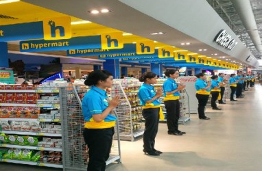 Pengunjung di Hypermart melonjak 30%