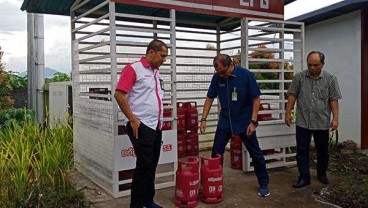 Idulfitri, Pertamina Pastikan Stok Gas Tabung 'Melon' di Sulut Cukup