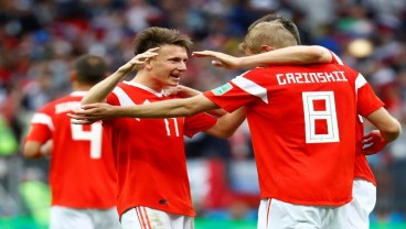 PIALA DUNIA 2018: Rusia Gilas Arab Saudi 5-0  