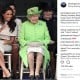 Kompaknya, Ratu Elizabeth dan Meghan Markle Naik Royal Train