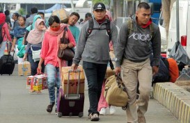 ARUS BALIK: 303.810 Pemudik Sudah Kembali ke Jakarta