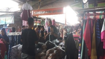 Lebaran H+2, Pasar Tanah Abang Tetap Ramai