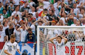 PIALA DUNIA 2018: Jerman, Juara Piala Dunia 2014 Ditumbangkan Meksiko 1-0