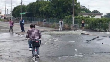 GEMPA JEPANG: Bukan 5,9 tapi 6,1 Skala Richter, Dua Orang Dilaporkan Tewas