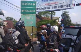 JELAJAH JAWA-BALI 2018: Pemudik Motor Penuhi Jalur Arteri Banjar—Tasikmalaya