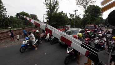 MUDIK LEBARAN 2018: Pemudik Wajib Ekstra Hati-hati Melewati Perlintasan Sebidang   