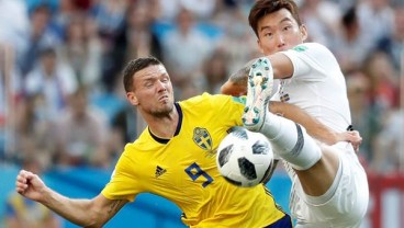 PIALA DUNIA 2018: Swedia - Korsel 1-0, Kami Terintimidasi Tinggi Badan Lawan, Kata Shin Tae-yong