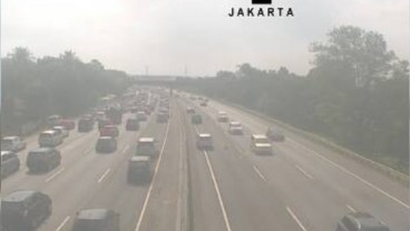 Contra Flow Berlaku di Dawuan-Cikarang Utama Kilometer 65-29