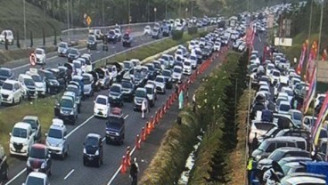 One Way menyambung dari Tol Cipali hingga Jakarta di kilometer 3