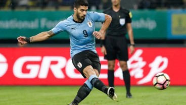PIALA DUNIA 2018: Uruguay vs Arab Saudi, Suarez Dapat Dukungan Tabarez