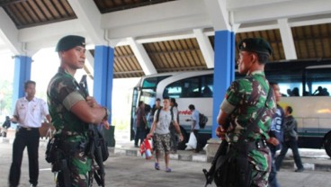 ARUS BALIK LEBARAN 2018: Terminal Mengwi Mulai Padat