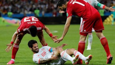 PIALA DUNIA 2018: Spanyol Tertahan Iran (Babak Pertama)