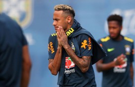Brasil vs Kosta Rika, Neymar Mulai Berlatih Kembali