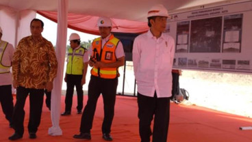 Di Hari Ultah, Jokowi Pantau Pembangunan Runway 3 Bandara Soekarno Hatta