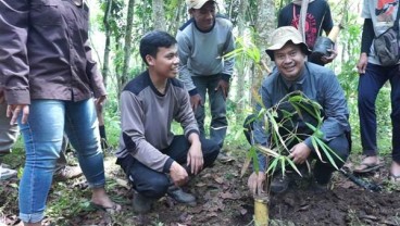 Tanam Bambu, UMM Dorong Konservasi Sumber Air