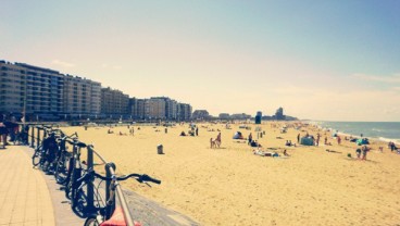 Pantai Ostend di Belgia Dipenuhi Patung Pasir Raksasa