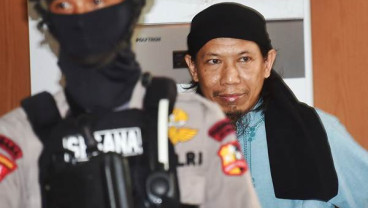 Aman Abdurrahman Terkesan Santai Hadapi Vonis Majelis Hakim