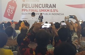 Presiden Jokowi Resmikan PPh Final 0,5% Bagi UMKM