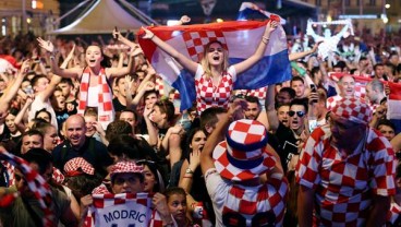 Media dan Rakyat Kroasia Rayakan Sukses Gilas Argentina