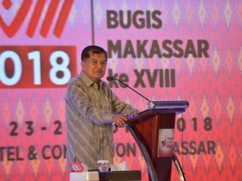 JK Buka Pertemuan Saudagar Bugis-Makassar ke-18