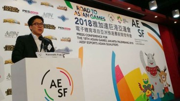 18 Peserta Kompetisi E-Sports di Asian Games 2018