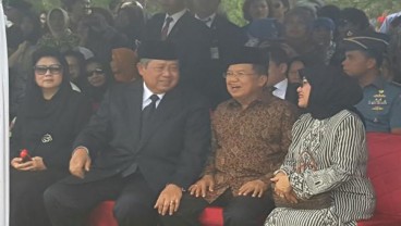 Silaturahmi Lebaran, Wapres Kalla Kunjungi Kediaman SBY di Mega Kuningan