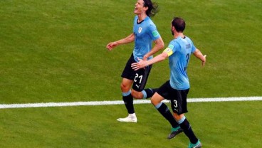 PIALA DUNIA 2018: Uruguay Juara Grup A, Lumat Rusia 3-0, Suarez dan Cavani Cetak Gol