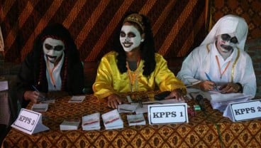 PILGUB JATENG 2018: Horor, TPS Ini Bernuansa Gerombolan Makhluk Halus