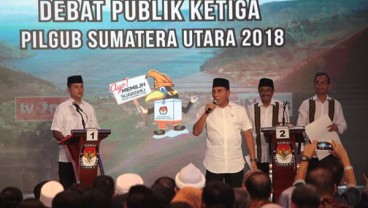 QUICK COUNT PILGUB SUMUT 2018: Edy-Musa Kian Jauh Tinggalkan Djarot-Sihar