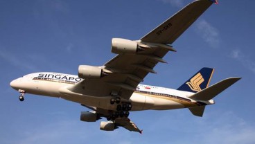 Tingkat Keterisian Penumpang Singapore Airlines Naik Menjadi 79,6%