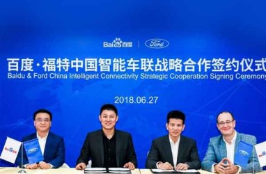 Ford dan Baidu Teken LoI Kemitraan Pengembangan Konektivitas, AI, Pemasaran Digital