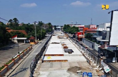 Pembangunan Jalan Layang Manahan di Solo Rampung Oktober